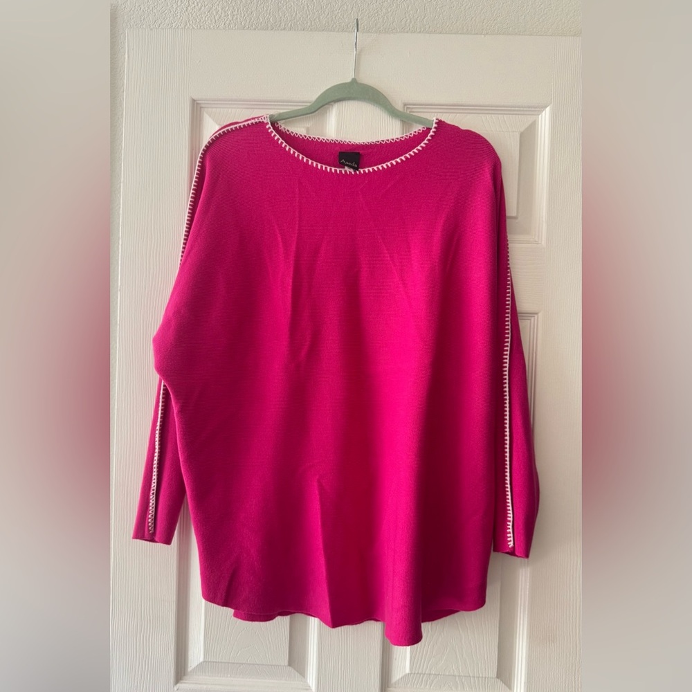 Women's Aaeda Soft Fushia Sweater